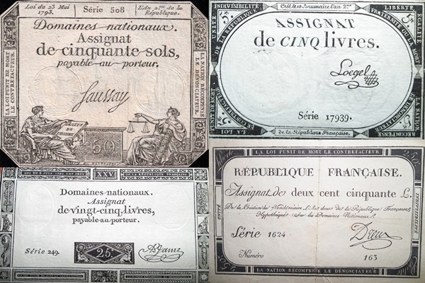 Emisiunea 1793 - Assignats Domaines Nationaux