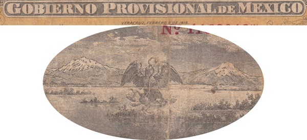 Emisiunea 1914-1915 - Gobierno Provisional de México, Veracruz