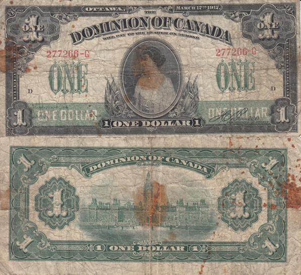 Emisiunea 1917 - 1 Dolar