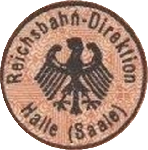 1923 Issue - German State Railroad (Deutsche Reichsbahn) - Reichsbahandirektion - Halle