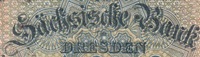 1923 Issue - Sächsische Bank zu Dresden (Sachsen - Saxony)