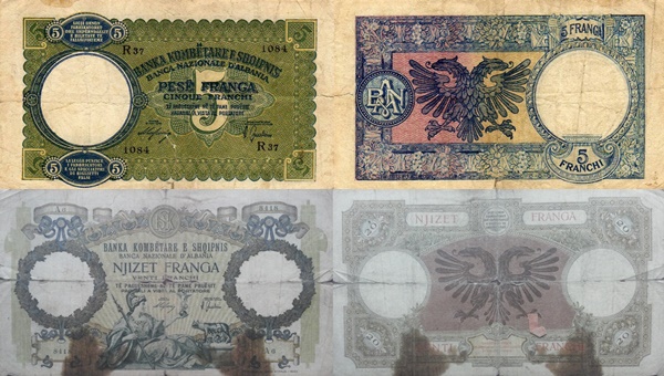 1939 ND Issue - Italian Occupation