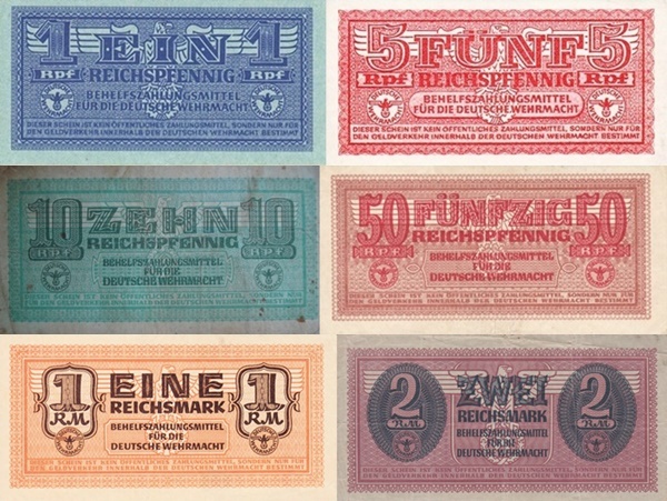 1942 ND (Behelfszahlungsmittel Für Die Deutsche Wehrmacht - Auxiliary Payment Certificates, German Armed Forces)