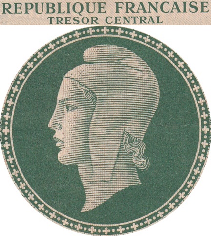 1943, 1944 ND Issue - Trésor Central