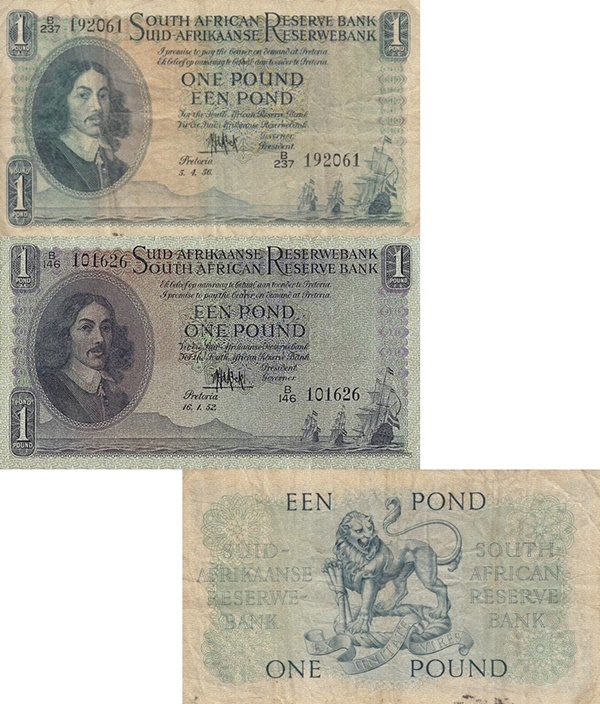 Emisiunea 1948-1959 - 1 Pound