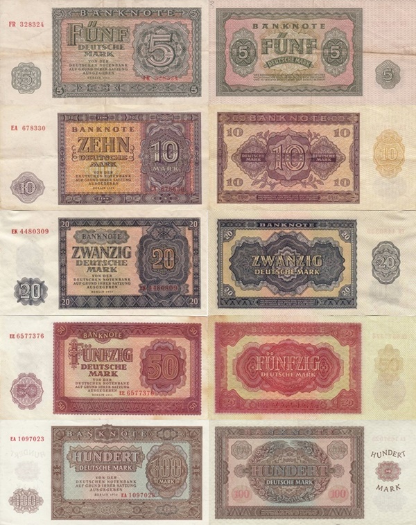 1955 Issue - German Democratic Republic