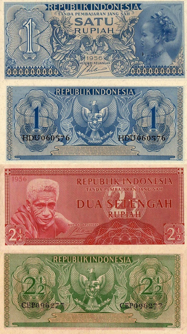 1956 Issue - Republik Indonesia