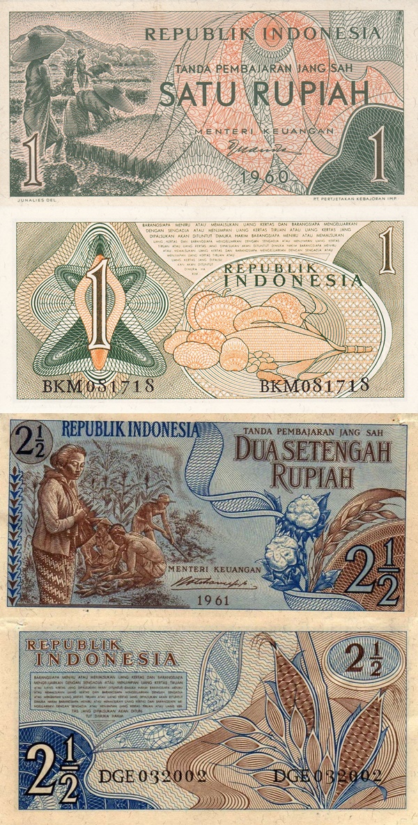 1960-1961 Issue - Republik Indonesia