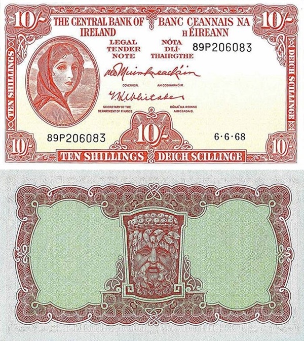 Emisiunea 1962-1968 - 10 Shillings / Scillinge