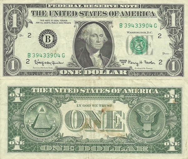 1963 Issue - 1 Dollar