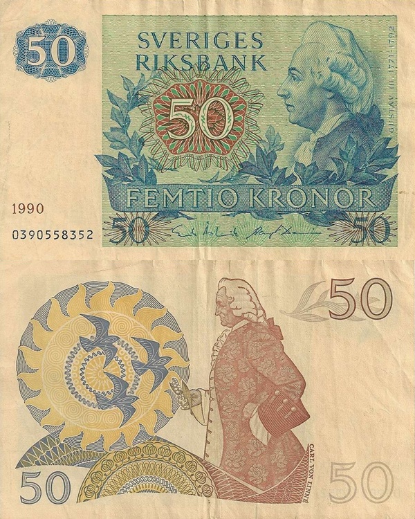 1965-1990 - 50 Kronor