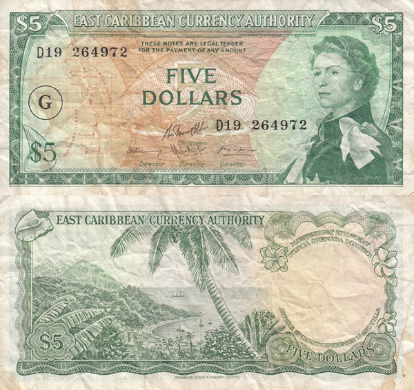 1965 ND Issue - 5 Dollars