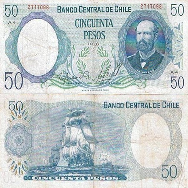 Emisiunea 1975-1984 - 50 Pesos