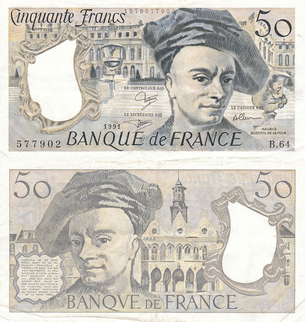 1976-1992 Issue - 50 Francs