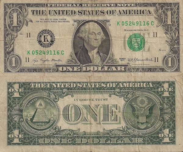 Emisiunea 1977 - 1 Dolar