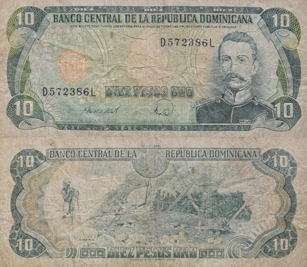 1978-1988 Issue - 10 Pesos Oro