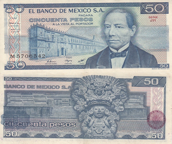 Emisiunea 1981 - 50 Pesos