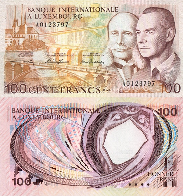 1981 Issue (Banque Internationale à Luxembourg)