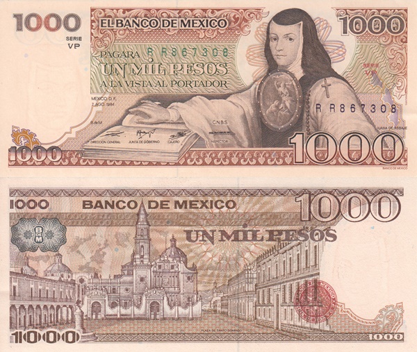 1983-1984 Issue - 1000 Pesos