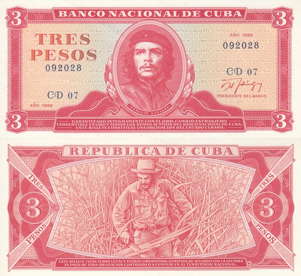 1983-1988 Issue - 3 Pesos