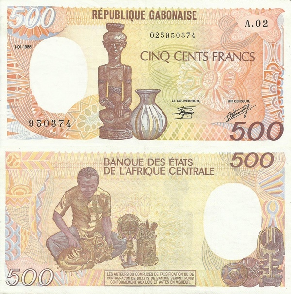 1985 Issue - 500 Francs