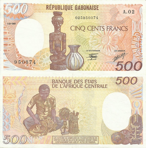 Emisiunea 1985 - 500 Franci