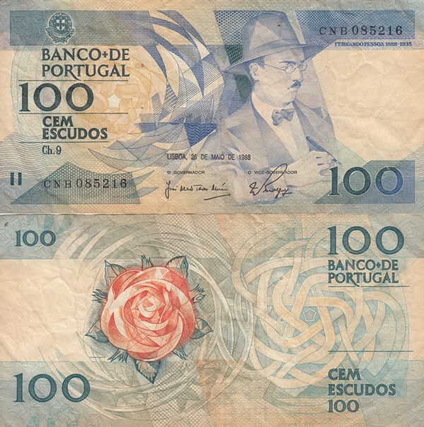 1986-1988 Issue - 100 Escudos