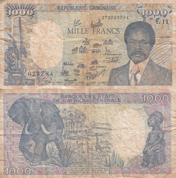 1986-1992 - 1000 Francs
