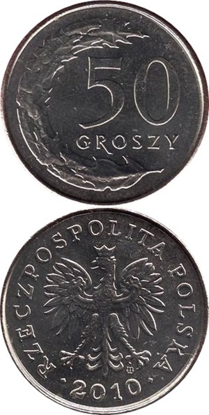 1990-2016 Issue - 50 Groszy