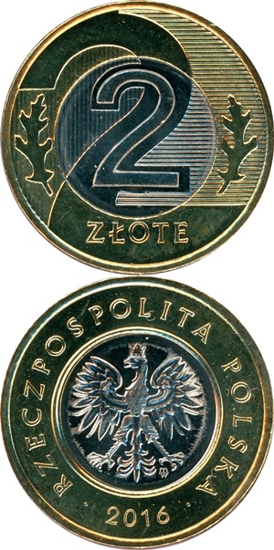 1994-present Issue - 2 Złote