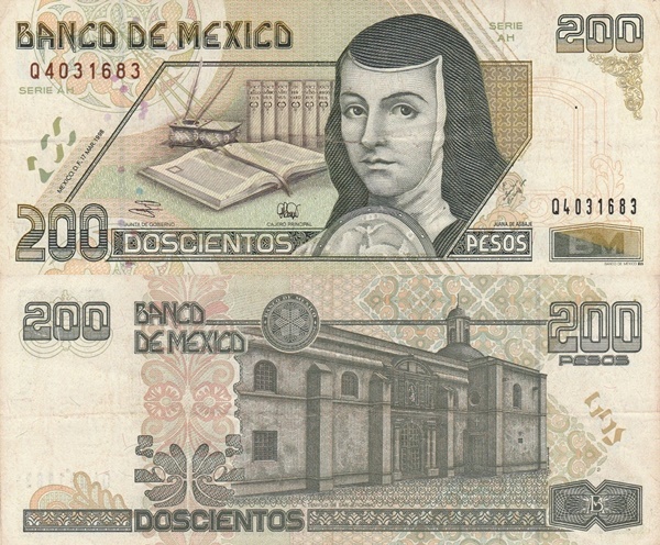 Emisiunea 1995-1999 - 200 Pesos