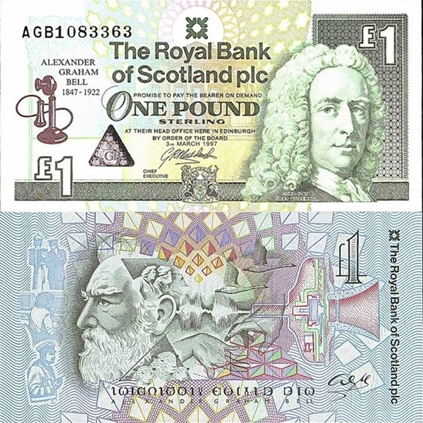 Emisiunea comemorativa 1997 - The Royal Bank of Scotland Plc
