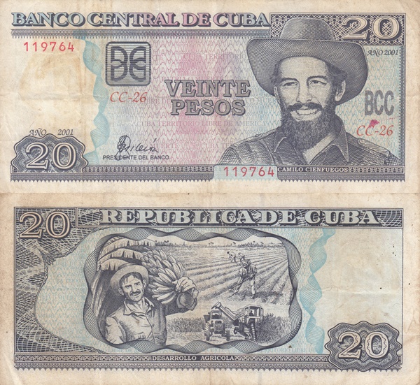 Emisiunea 1998-2002 - 20 Pesos