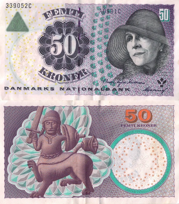 1999-2002 Issue - 50 Kroner