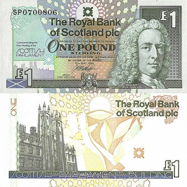 Emisiunea comemorativa 1999 - The Royal Bank of Scotland Plc