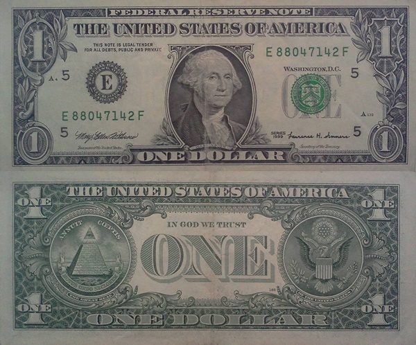 1999 Issue - 1 Dollar