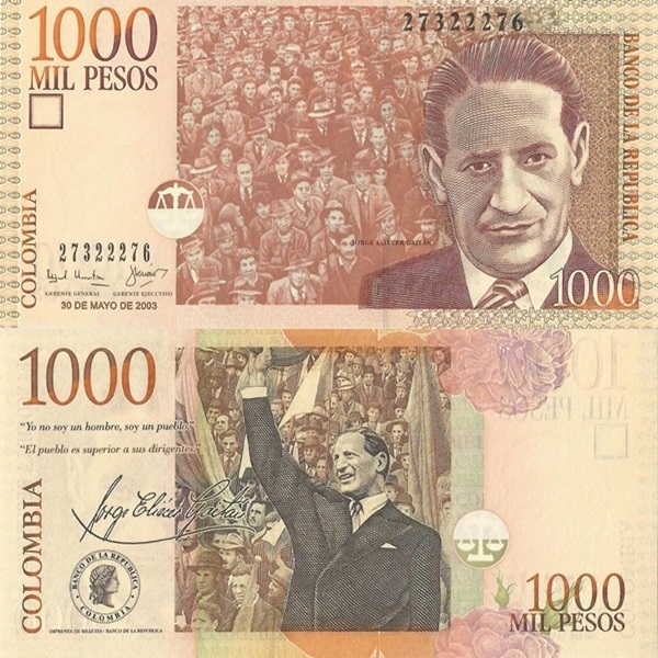 Emisiunile 2001-2014 - 1000 Pesos