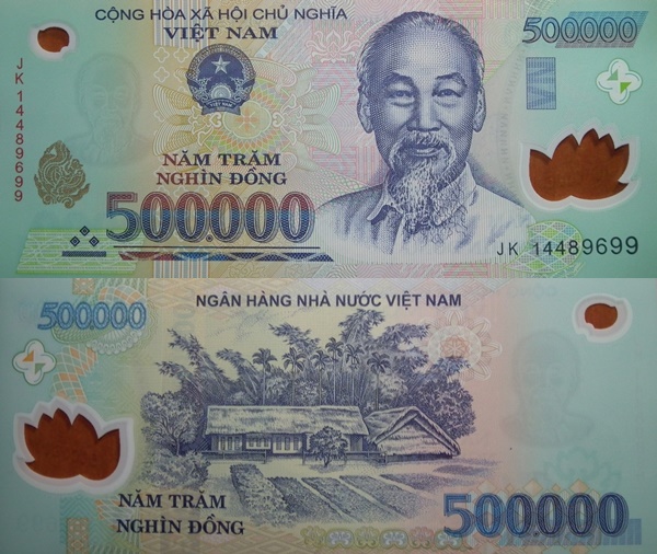 2003-2018 Issue - 500,000 Ðồng