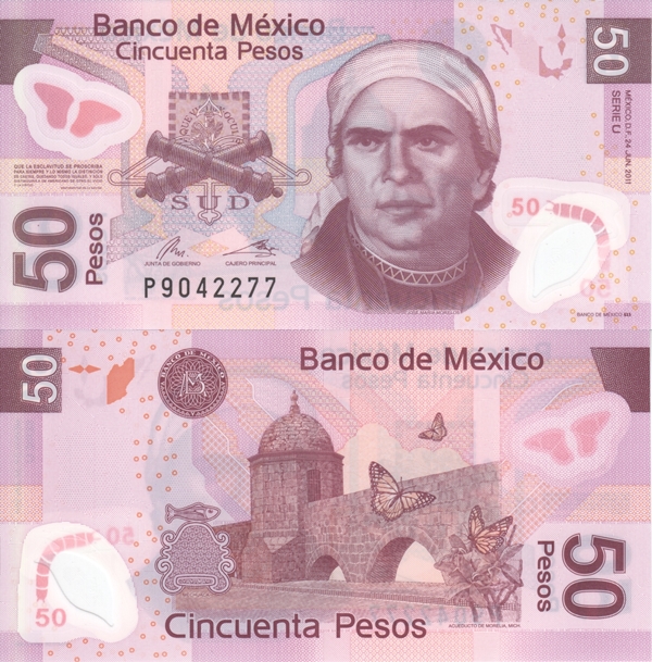 Emisiunea 2004-2012 - 50 Pesos