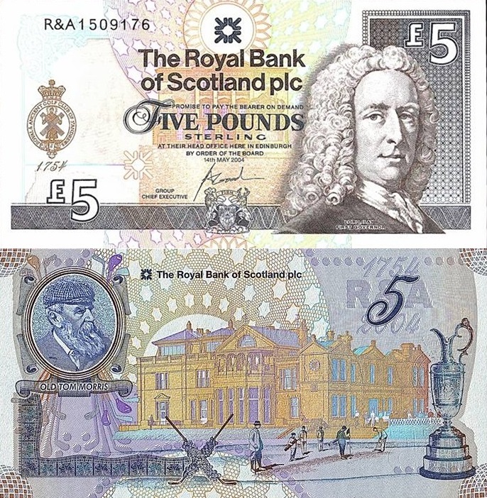 Emisiunea comemorativa 2004 - The Royal Bank of Scotland Plc