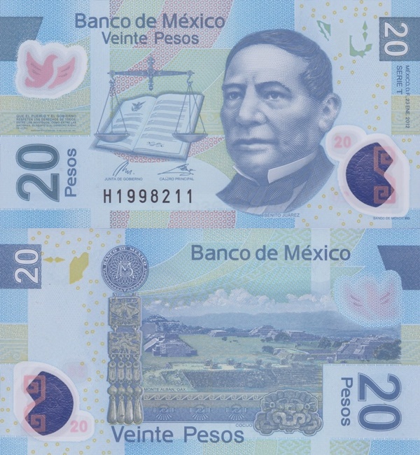 2006-2017 Issue - 20 Pesos