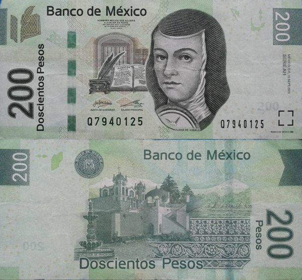 Emisiunea 2007-2016 - 200 Pesos