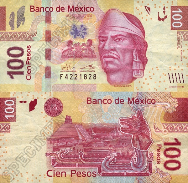 Emisiunea 2008-2014 - 100 Pesos