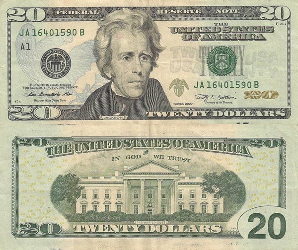 2009 Issue - 20 Dollars