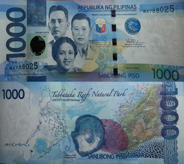 2010-2017 Issue - 1000 Piso