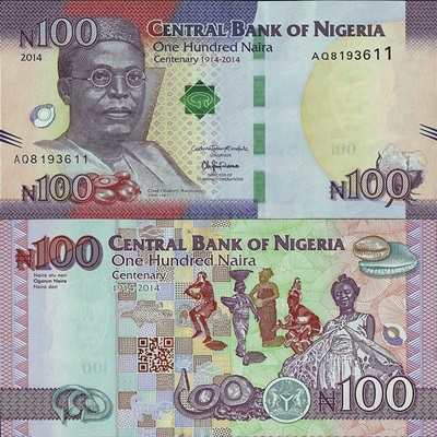 2014 Commemorative Issue (Nigeria's 100 Years of Existence)