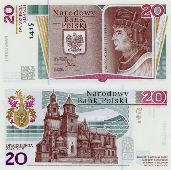 2015 Commemorative Issue - 600th Anniversary of Birthday of Jan Długosz