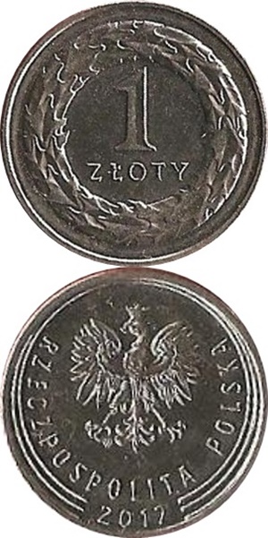 Emisiunea 2017- - 1 Złoty