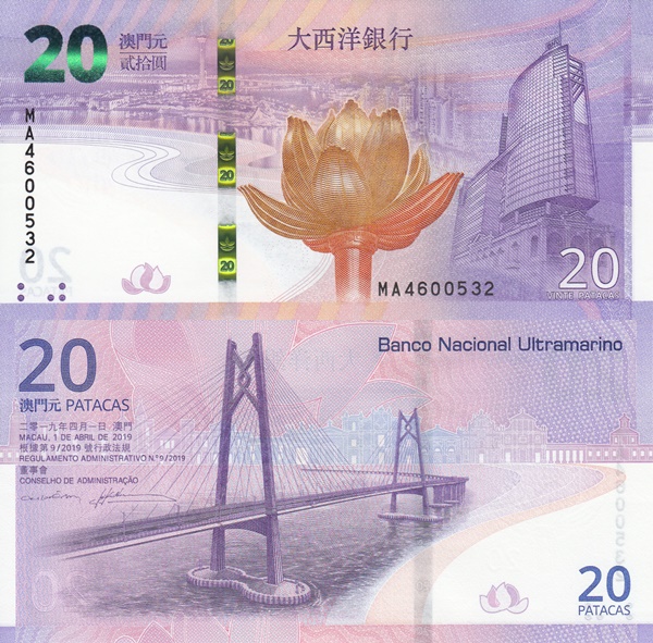 2019 Commemorative Issue (Banco Nacional Ultramarino)