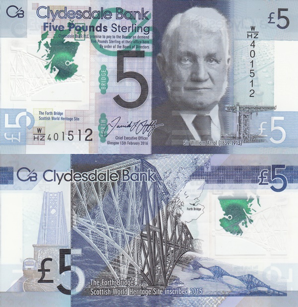 Clydesdale Bank PLC - 2015-2016 Commemorative Issue